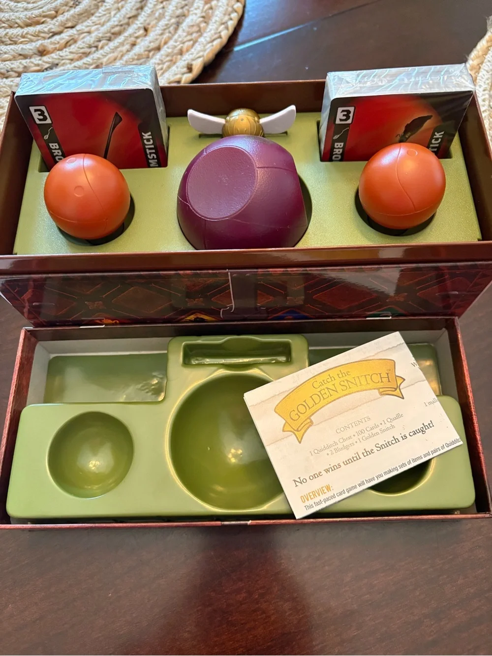 Harry Potter Catch The Golden Snitch, A Quidditch Board Game Family Game Ages 8